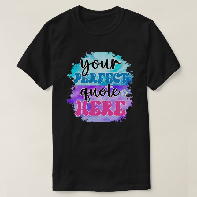 T-shirt Couleur d'eau 10 (Design devant)
