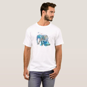 T-shirt Couleur d'eau d'éléphant