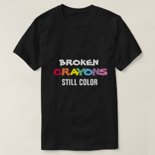 T-shirt COULEUR ENCORE COULEUR CRAYONS BRISÉS