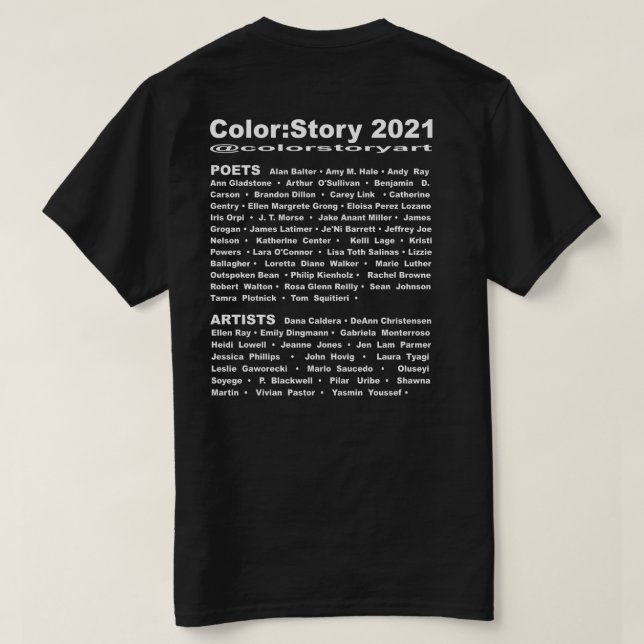 T-shirt Couleur : Histoire T (Design dos)