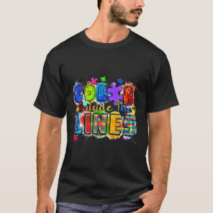 T-shirt Couleur Hors Les Lignes Journée Mondiale De La Sen