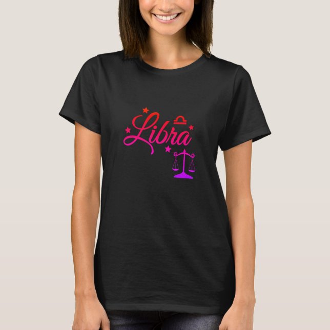 T-shirt Couleur "Libra" (Devant)