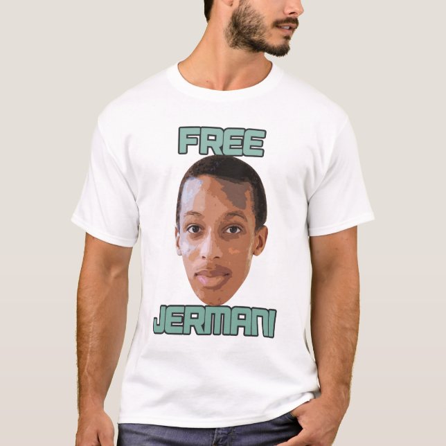 T-shirt Couleur libre de Jermani (Devant)
