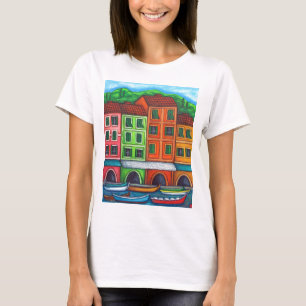 T-shirt couleur ligure par Lisa Lorenz