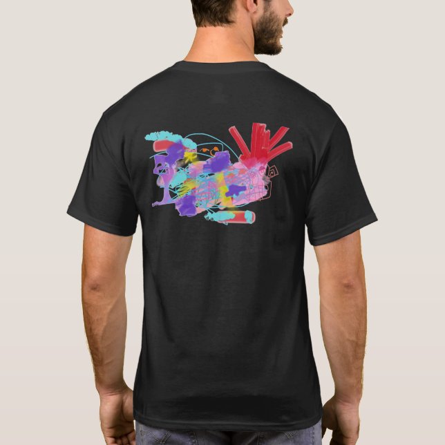 T-shirt Couleur moi folle (Dos)