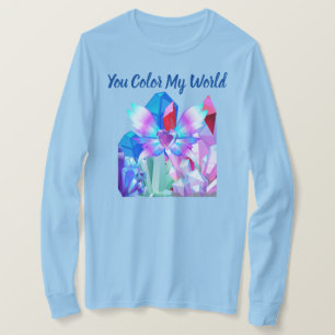 T-shirt Couleur Mon Monde Dames Manches longues