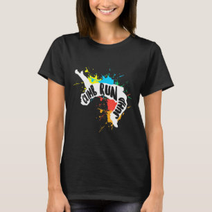 T-shirt Couleur Parkour Parkour Retour sans lancer Mp