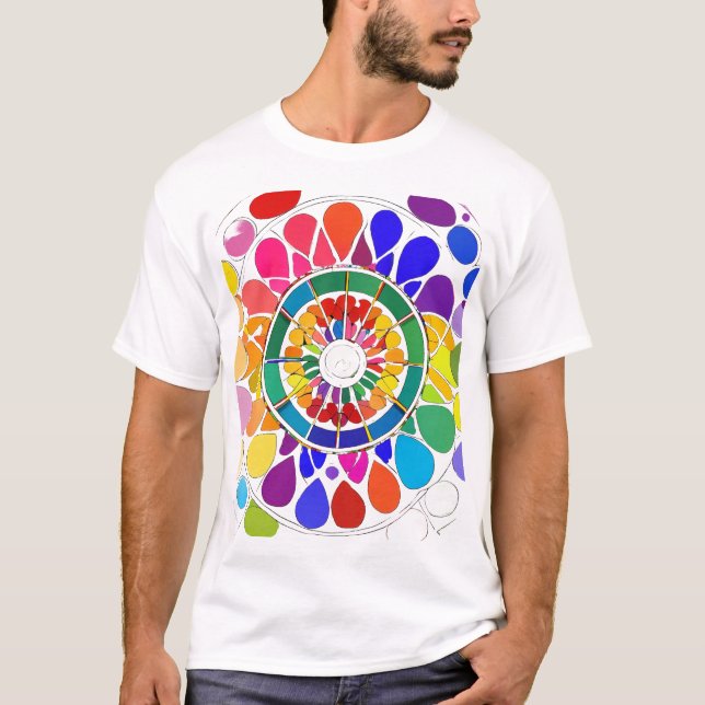 T-shirt couleur plein (Devant)