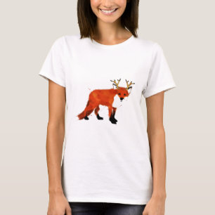 T-shirt Couleur pour aquarelle de Fox