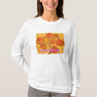 T-shirt couleur pour aquarelle de groupe de tomate (roche