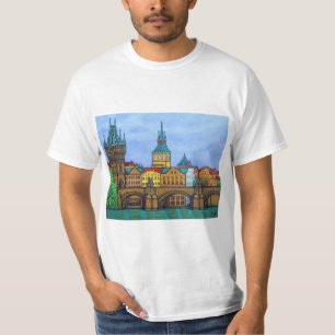 T-shirt couleur Prague par Lisa Lorenz