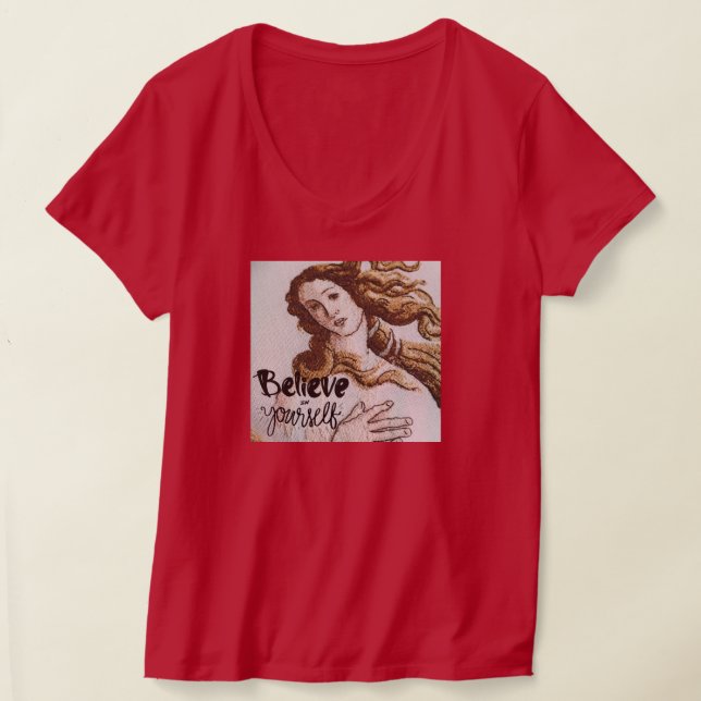 T-shirt Couleur rouge (Poser)