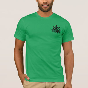 T-shirt Couleur T, Logo Noir Vent/Couleur Complète Retour