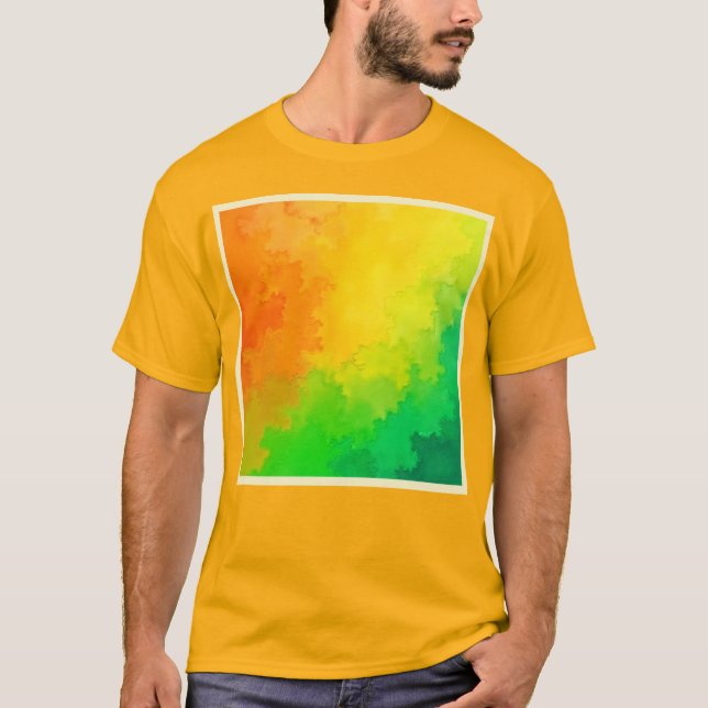 T-shirt Couleur texturée (Devant)
