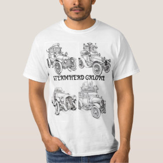 T-shirt Couleur T's Steamhead Galore Coloration dans l'art