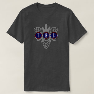 T-shirt Couleur unique de logo de TBC Brewing Company