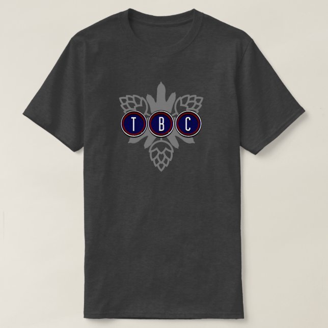 T-shirt Couleur unique de logo de TBC Brewing Company (Design devant)