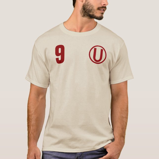 T-shirt Couleur v2 Pérou de crème de chemise (Devant)