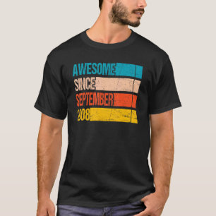T-shirt Couleur vintage bande stupéfiante depuis Septembre