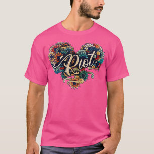 T-SHIRT COULEUR VINTAGE VIGNETTE