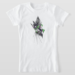 T-Shirt Couleurs Abstrait Tribal Tatouage Coloré Art