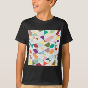 T-shirt Couleurs Abstraites Damask