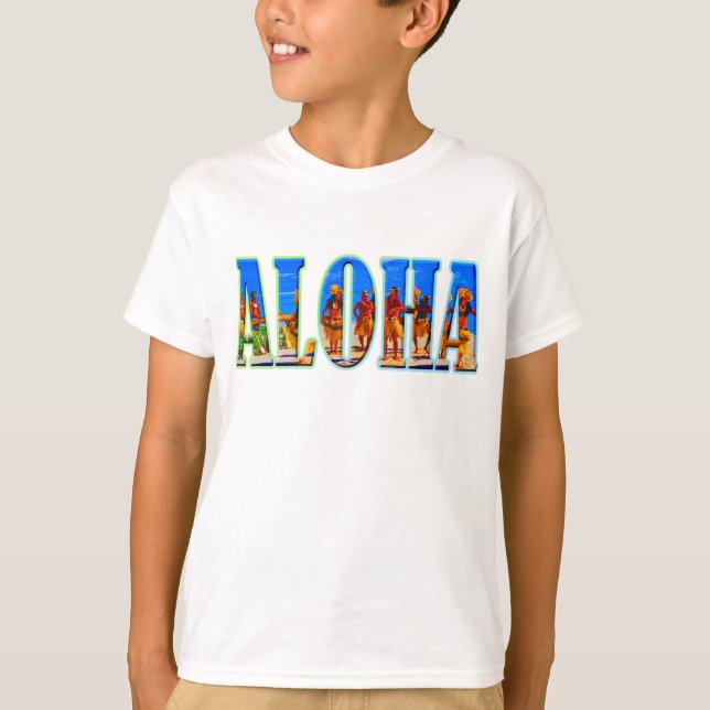 T-shirt Couleurs Aloha (Devant)