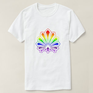 T-shirt Couleurs arc-en-ciel gay pride GLBTQ Design