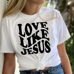 T-shirt Couleurs Confort, Chir tendance, Amour Comme Jésus