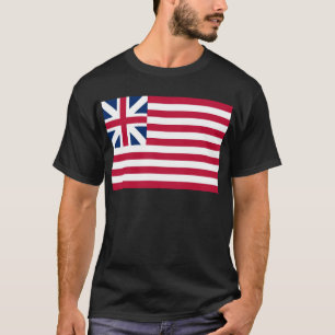 T-shirt Couleurs continentales grandes de drapeau des