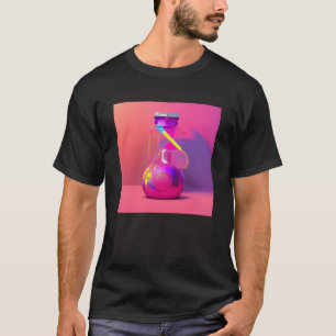 T-shirt Couleurs coucher de soleil Couleurs polygel Couleu