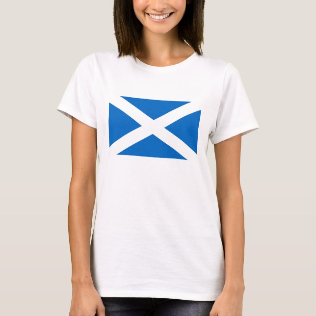 T-shirt Couleurs croisées écossaises de l'Ecosse (Devant)