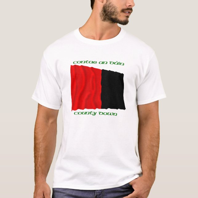 T-shirt Couleurs de bas du comté (Devant)