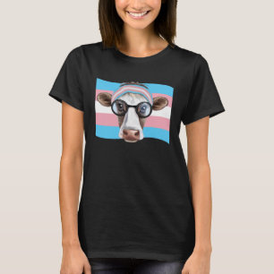 T-shirt Couleurs de drapeau de la fierté du trangender et 
