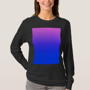 T-shirt Couleurs de fierté bisexuelle