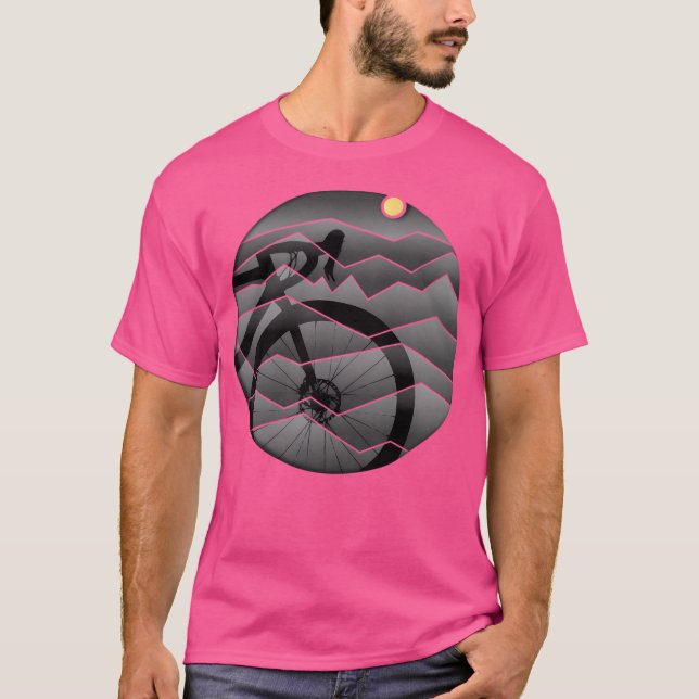 T-shirt Couleurs de gris (Devant)
