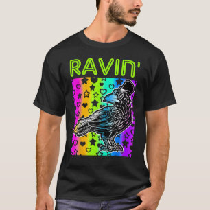 T-shirt Couleurs de la Rave Ravin Ravin Raven