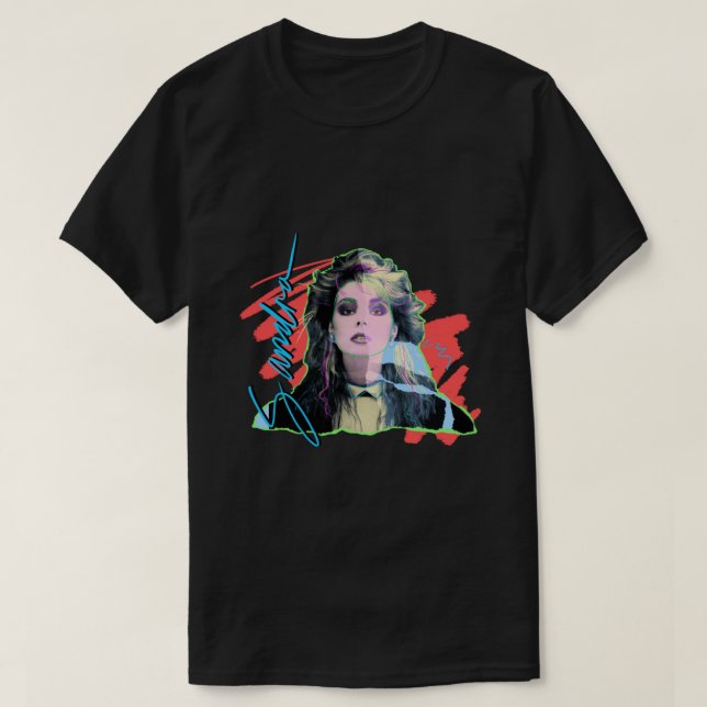 T-shirt COULEURS DE STYLE SANDRA 80S MARIA MAGDALENA Class (Design devant)