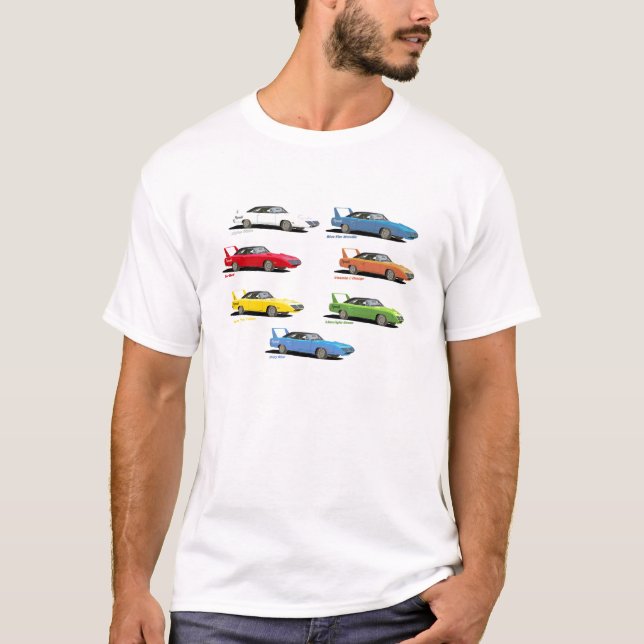 T-shirt Couleurs de super-oiseaux (Devant)