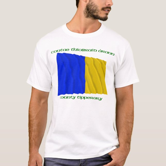T-shirt Couleurs de Tipperary du comté (Devant)