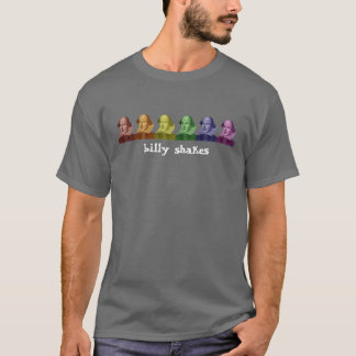 T-shirt couleurs de William Shakespeare, maintenant avec