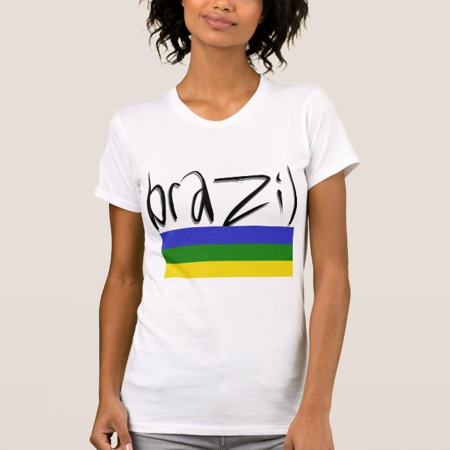 T-shirt Couleurs du Brésil ! (Devant)