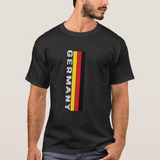 T-shirt Couleurs du drapeau allemand