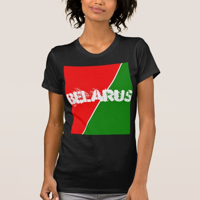 T-shirt Couleurs du drapeau national biélorusse (Devant)