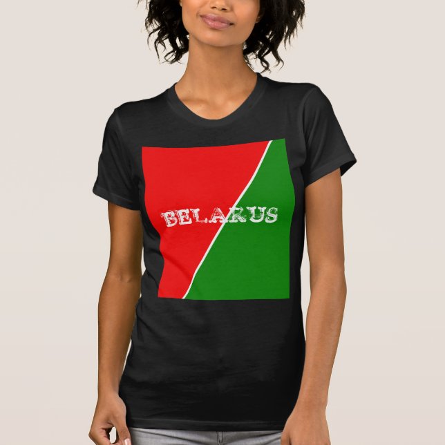 T-shirt Couleurs du drapeau national biélorusse (Devant)