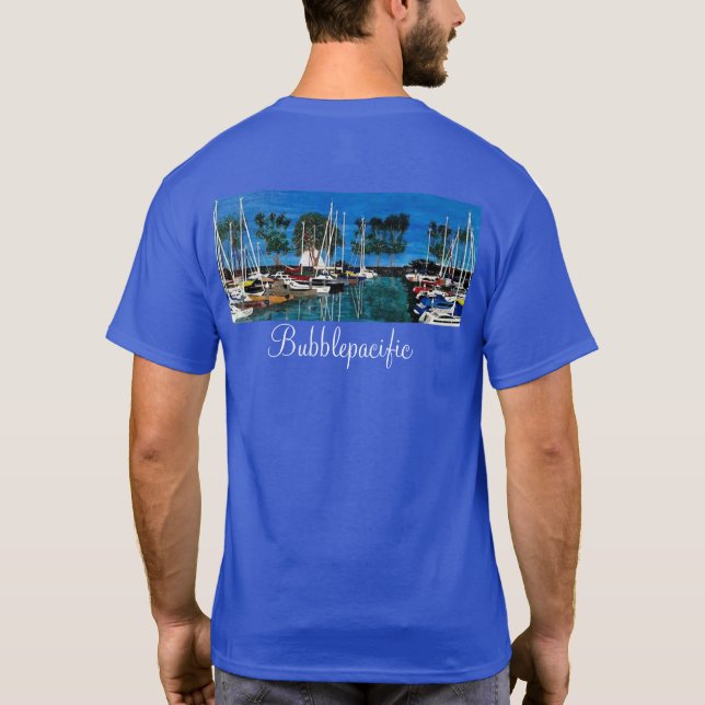 T-shirt Couleurs du port Point Dana (Dos)