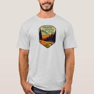 T-shirt Couleurs du sentier de Virginia Creeper