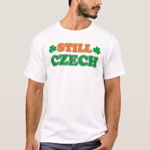 T-shirt Couleurs et Shamrocks irlandais encore tchèques
