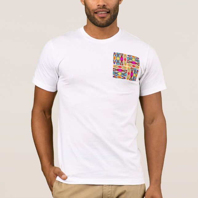 T-shirt Couleurs ethniques (Devant)