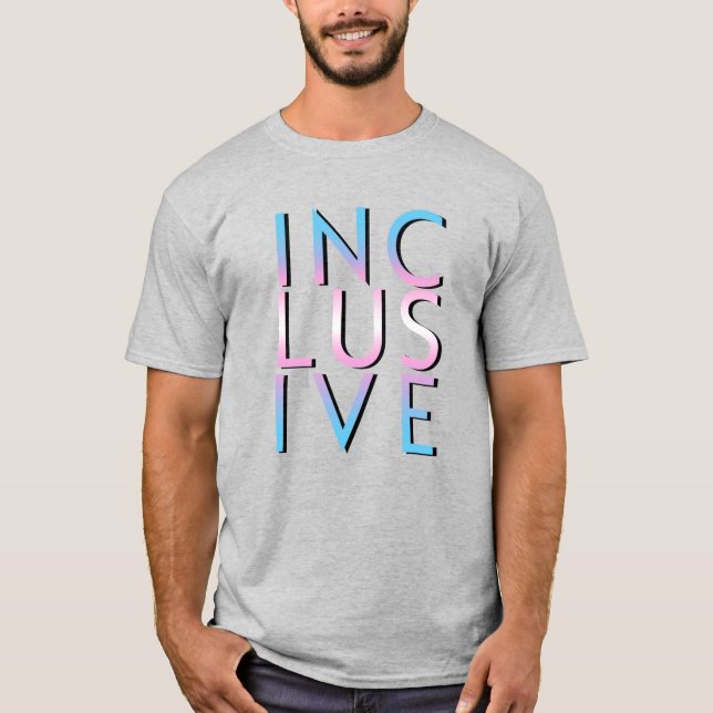 T-shirt Couleurs Inclusives Trans (Devant)